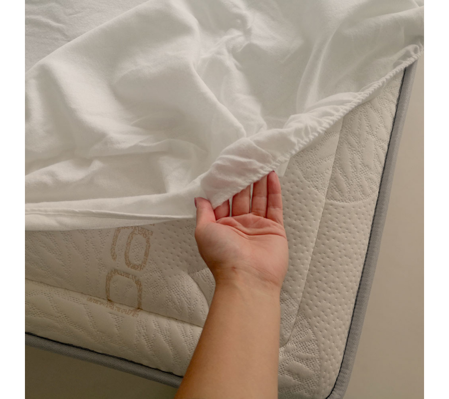 Protège-Matelas en Coton gratté 20 gr/m² | 100% Naturel | Nuit de Coton