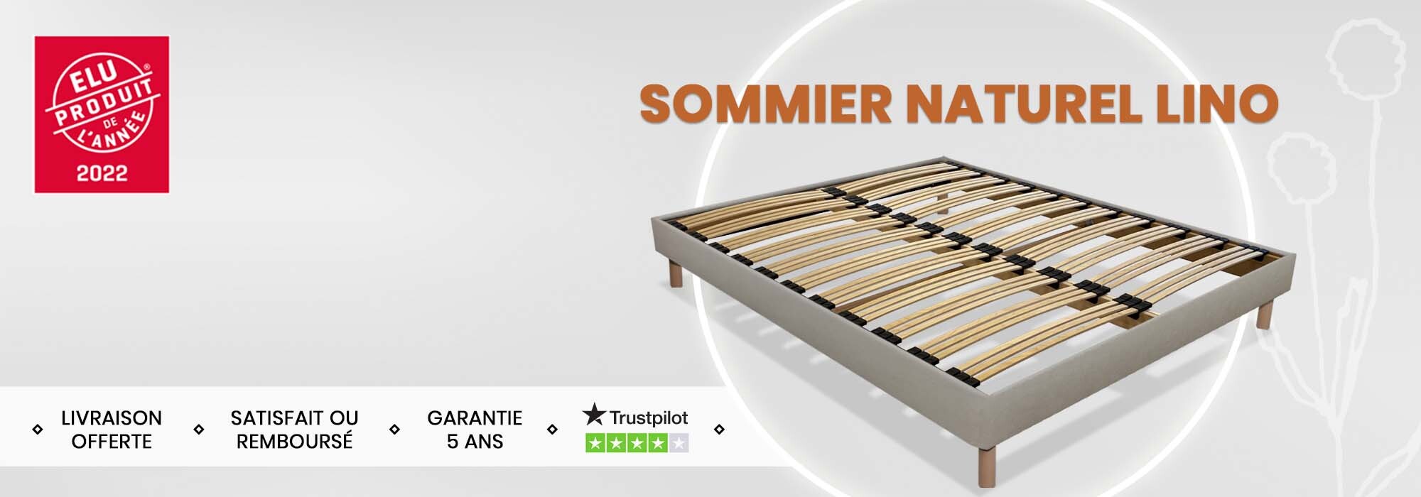 sommier naturel en kit