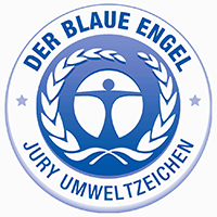 Logo de l’écolabel allemand l’Ange Bleu